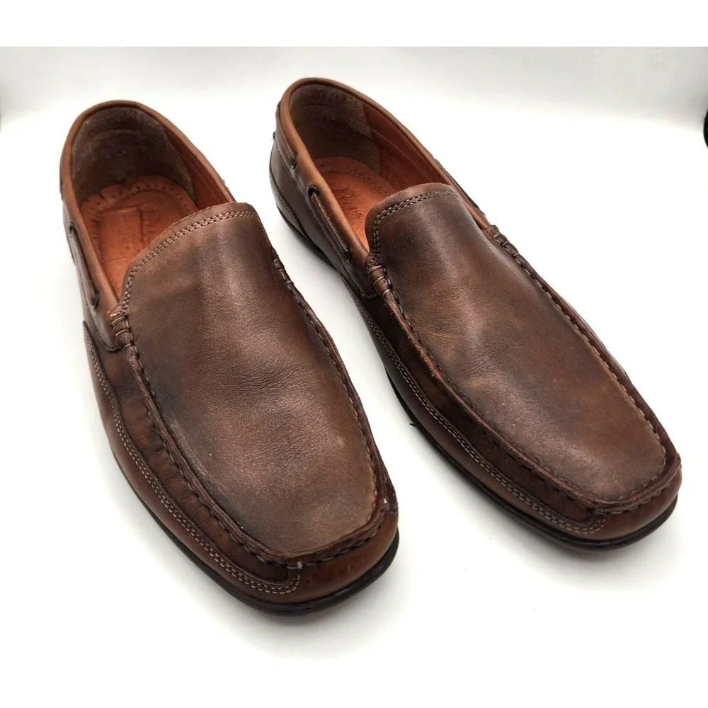 G.H. Bass Men's 13M Brown Leather 